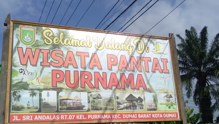 Lokasi Pantai Purnama